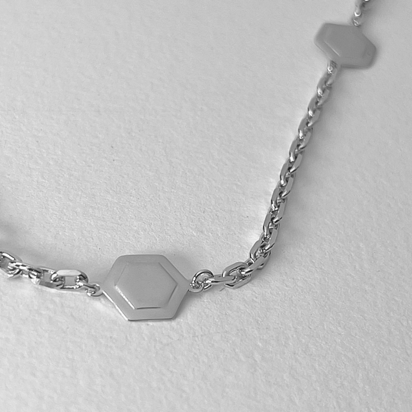 TRI-HEX NECKLACE